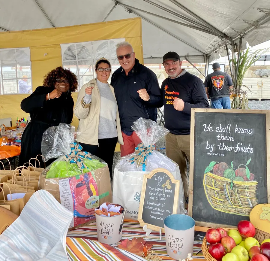 The Hope Works team at the Freedom Festival